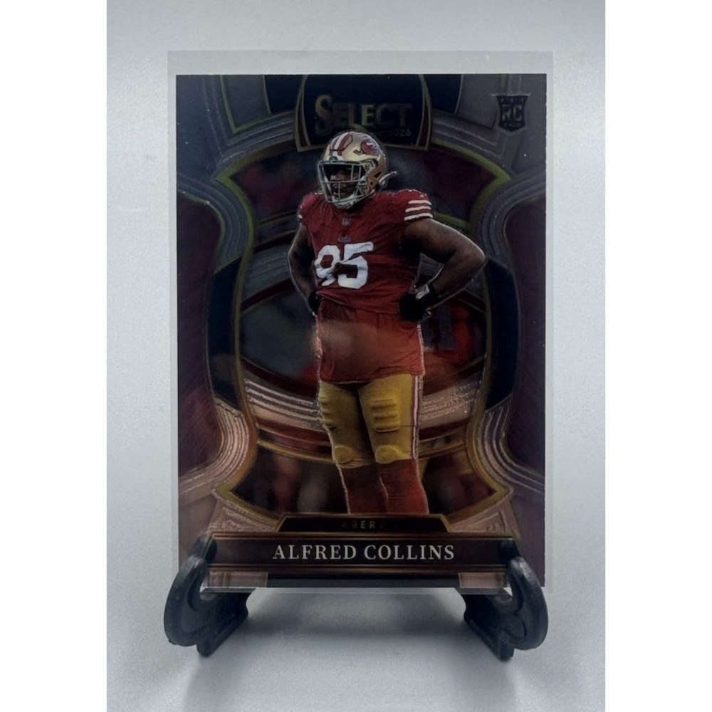 2025 Select #17 Alfred Collins Concourse Base Rookie San Francisco 49ers